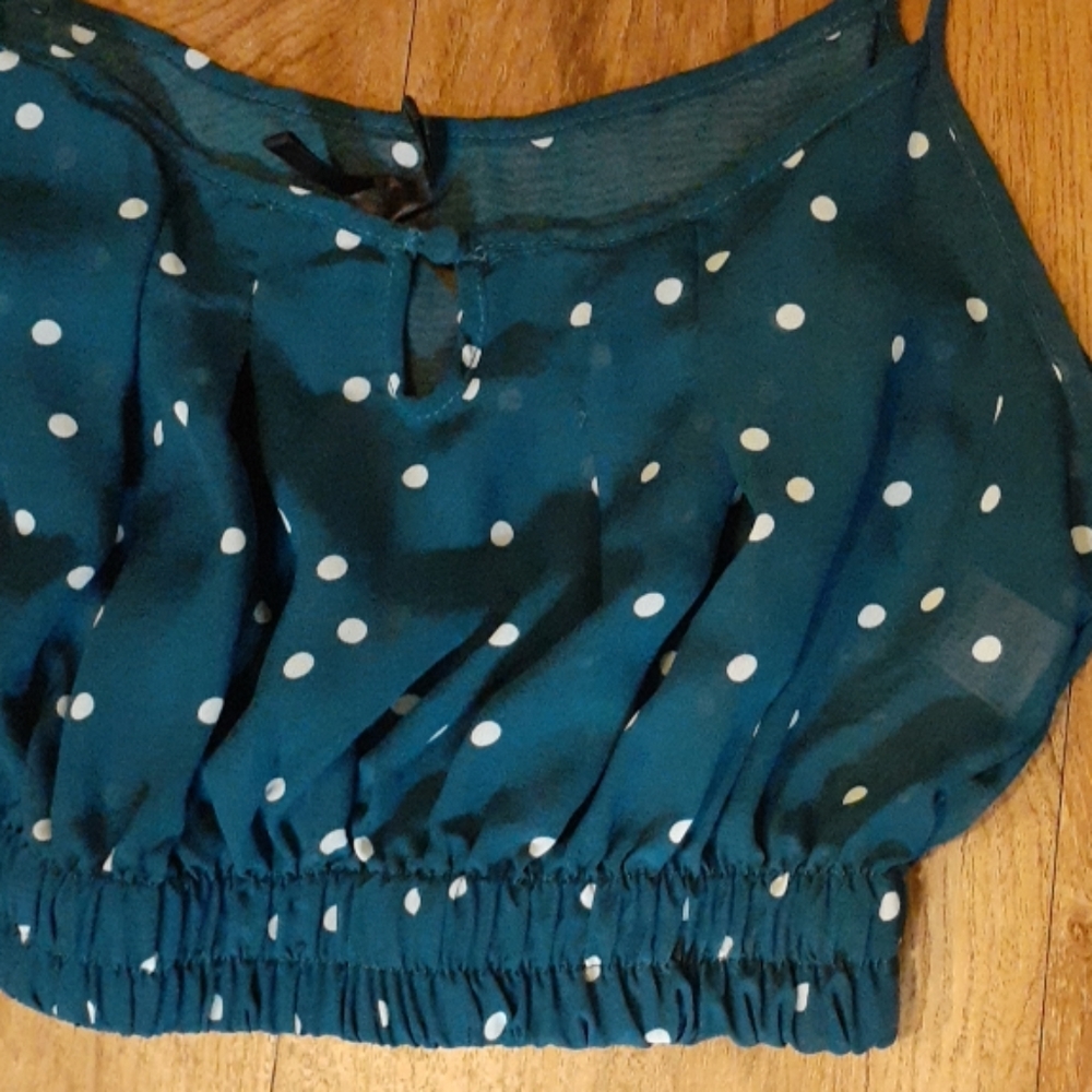 Sexy Sheer Crop Top - Picture 2 of 4